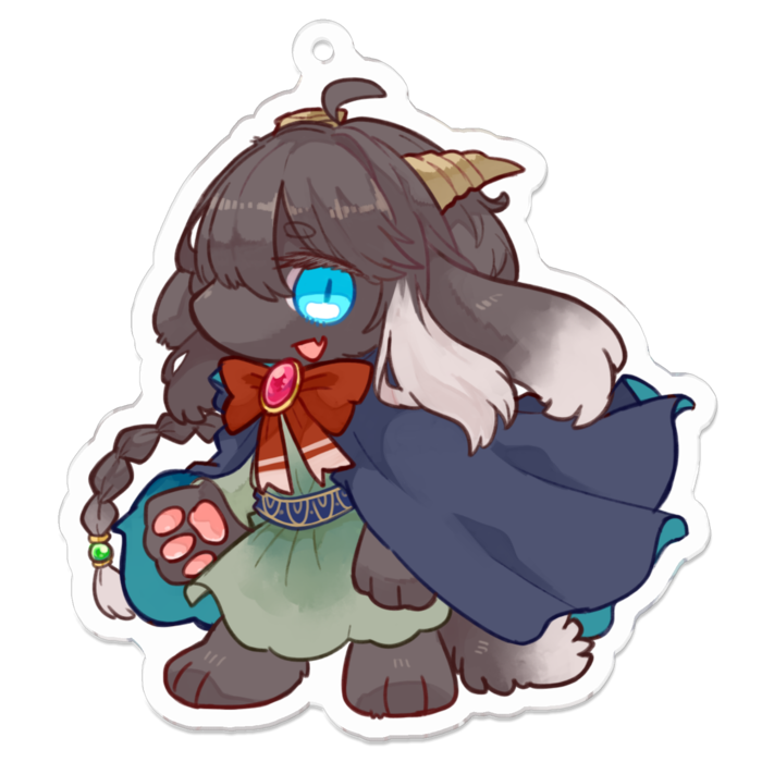 アクリルキーホルダー - 70 x 70 (mm)