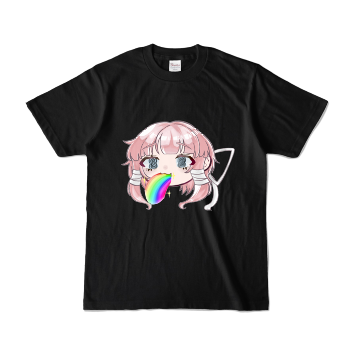 カラーTシャツ - S - ブラック (濃色)