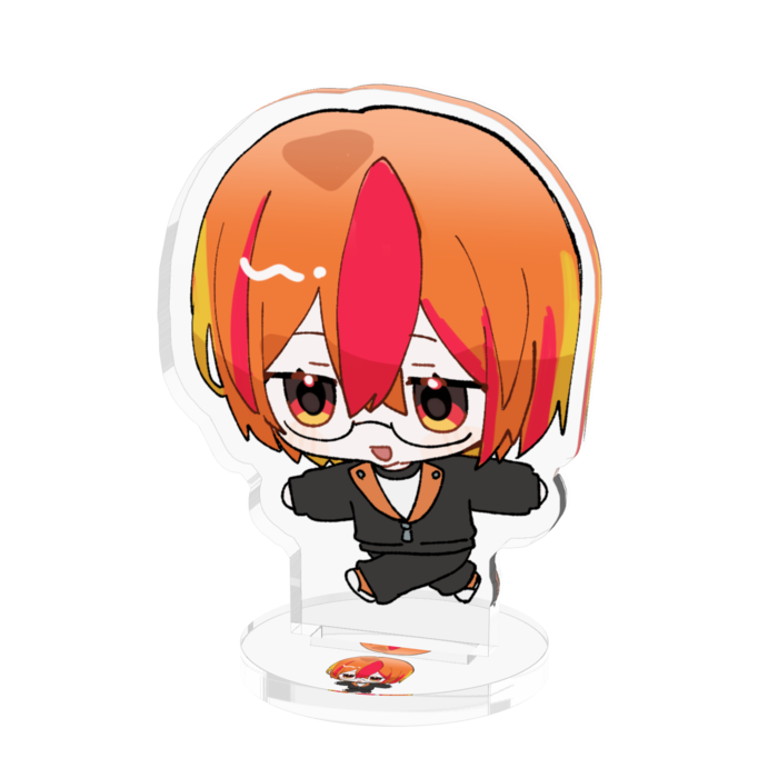 アクリルフィギュア - 50x50mm はしる