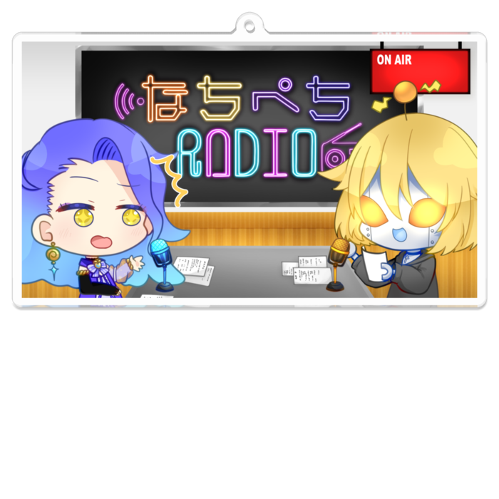 アクリルキーホルダー - 100 x 100 (mm)