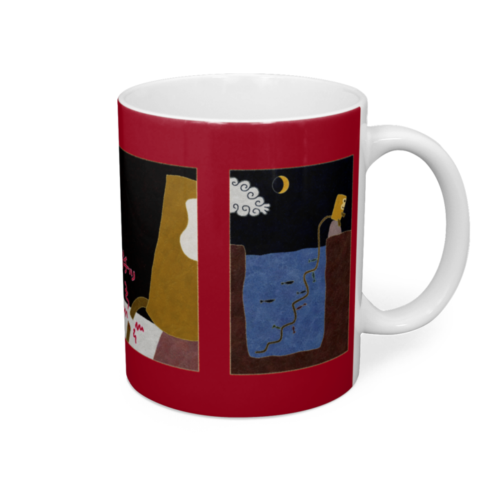 マグカップ - 直径 8 cm / 高さ 9.5 cm