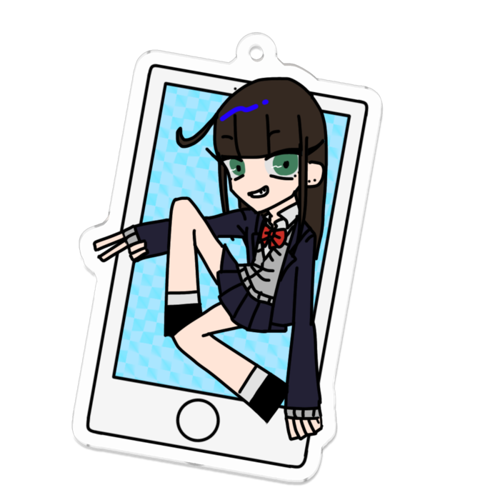 アクリルキーホルダー - 70 x 70 (mm)