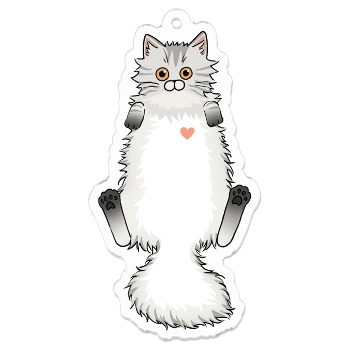 アクリルキーホルダー - 70 x 70 (mm)