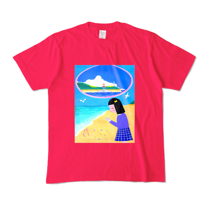 カラーTシャツ - M - ホットピンク (濃色)