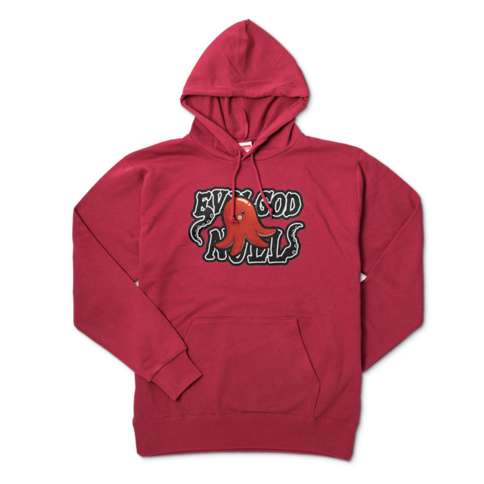 パーカー - XL - バーガンディ