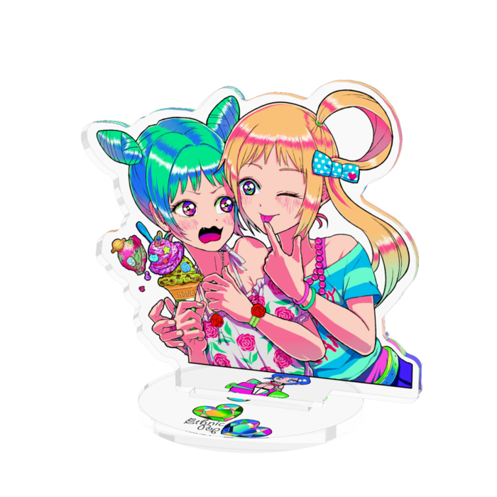 アクリルフィギュア - 70x70mm