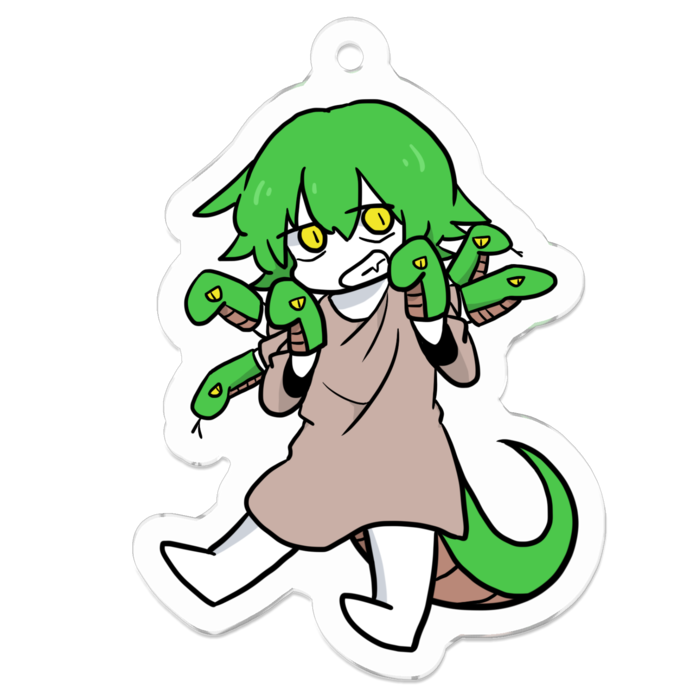 アクリルキーホルダー - 50 x 50 (mm)