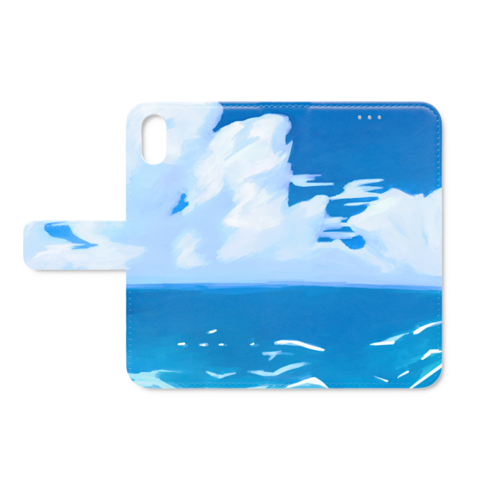 手帳型iPhoneケース - iPhone XS / X - ストラップ穴 なし