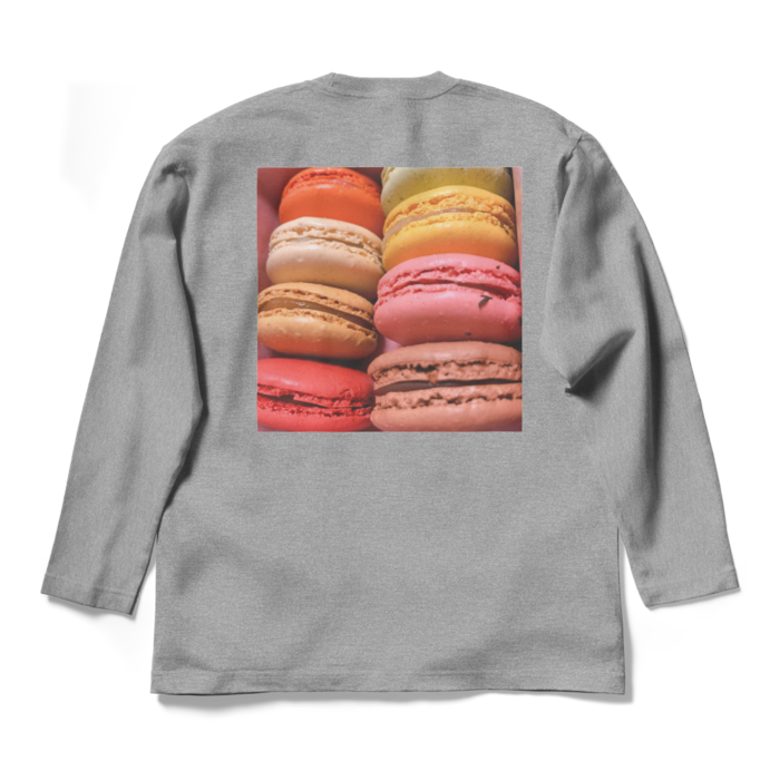 ロングスリーブTシャツ - L - 杢グレー