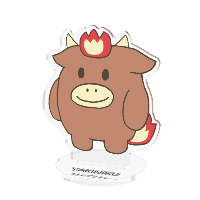 やきにく アクリルフィギュア - 70x70mm