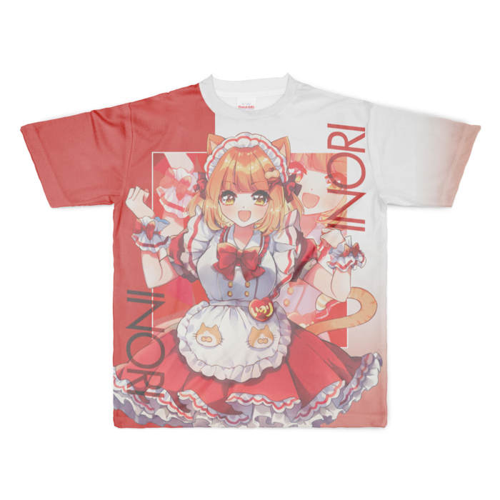 フルグラフィックTシャツ - XL - 両面印刷