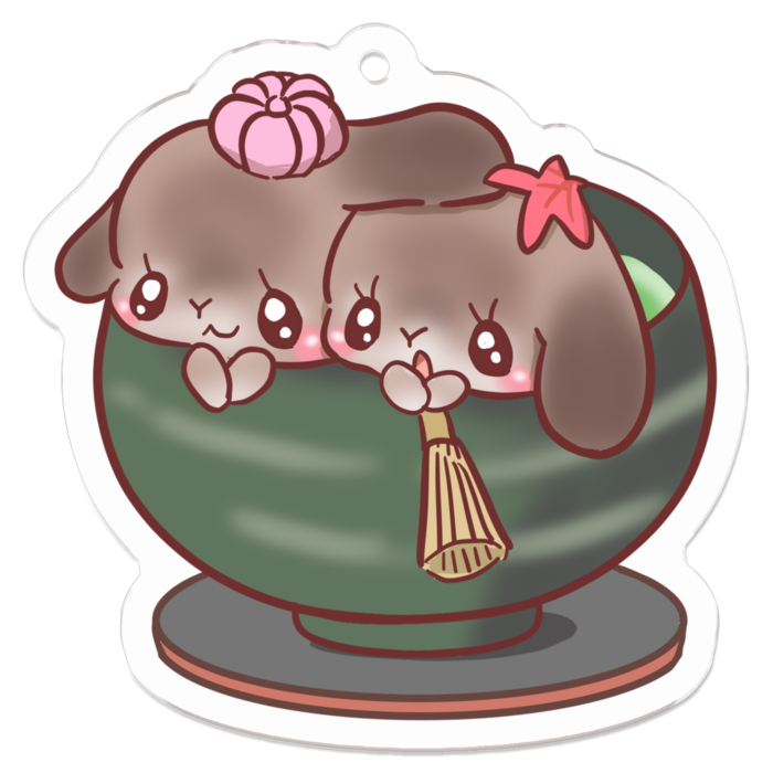 アクリルキーホルダー - 50 x 50 (mm)