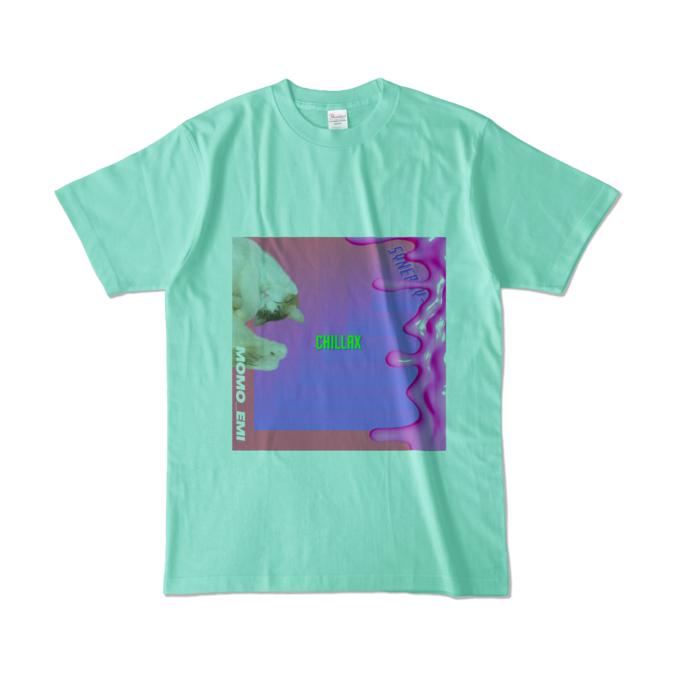 カラーTシャツ - L - アイスグリーン (淡色)