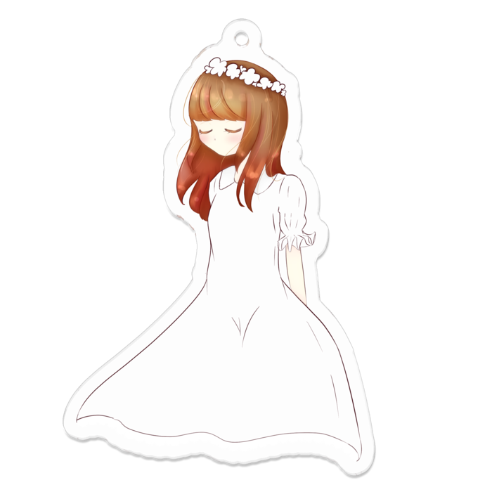 アクリルキーホルダー - 70 x 70 (mm)