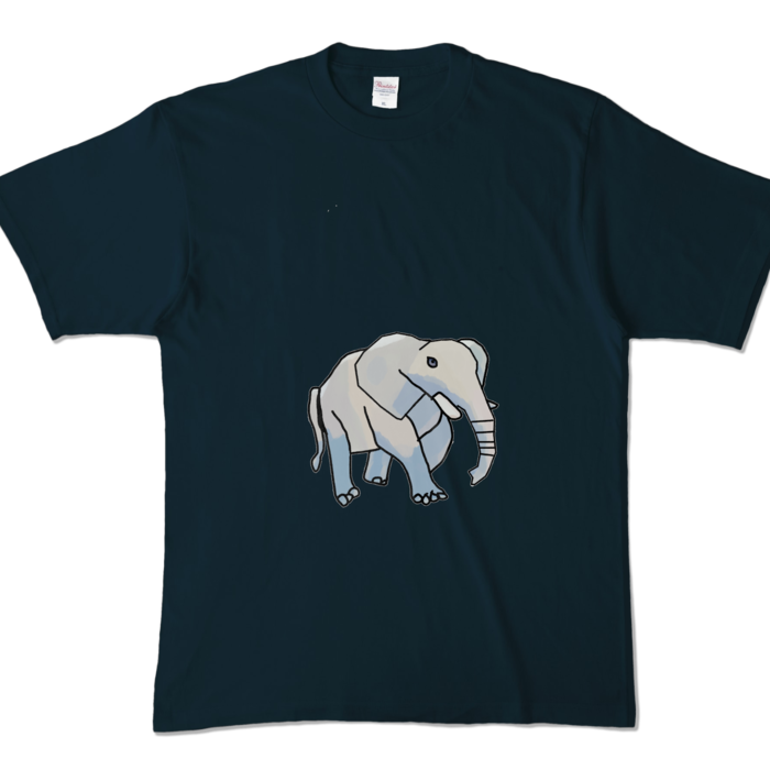 カラーTシャツ - XL - ネイビー （濃色）