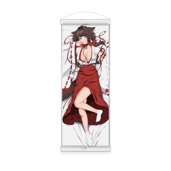 巫女服 ミニタペストリー - 182x515(mm)