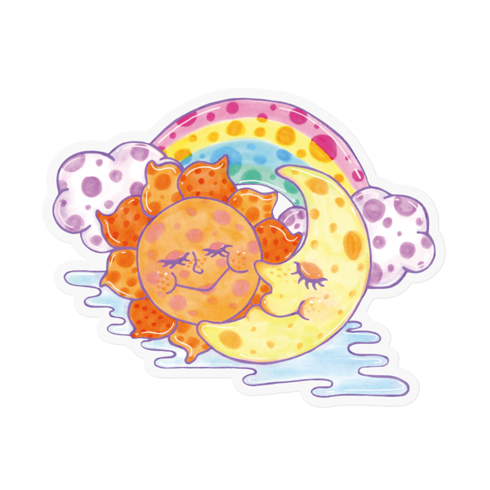 ステッカー - 100 x 100 (mm)