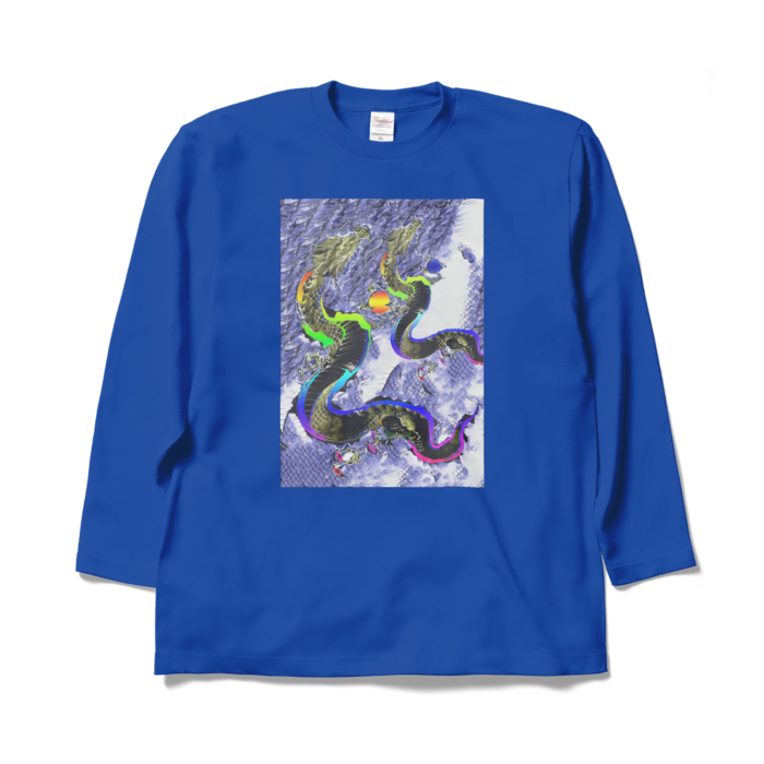 ロングスリーブTシャツ - XL - ロイヤルブルー