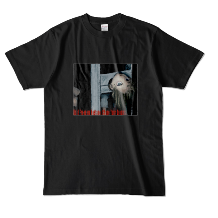 カラーTシャツ - L - ブラック (濃色)