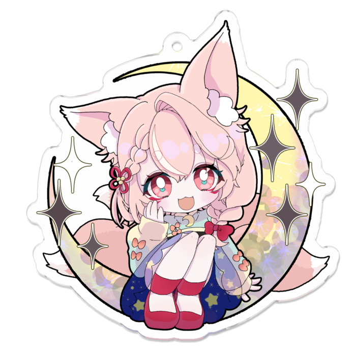 アクリルキーホルダー - 70 x 70 (mm)