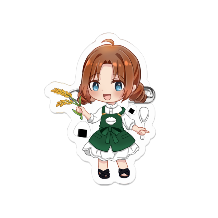 アクリルバッジ - 50 x 50 (mm)