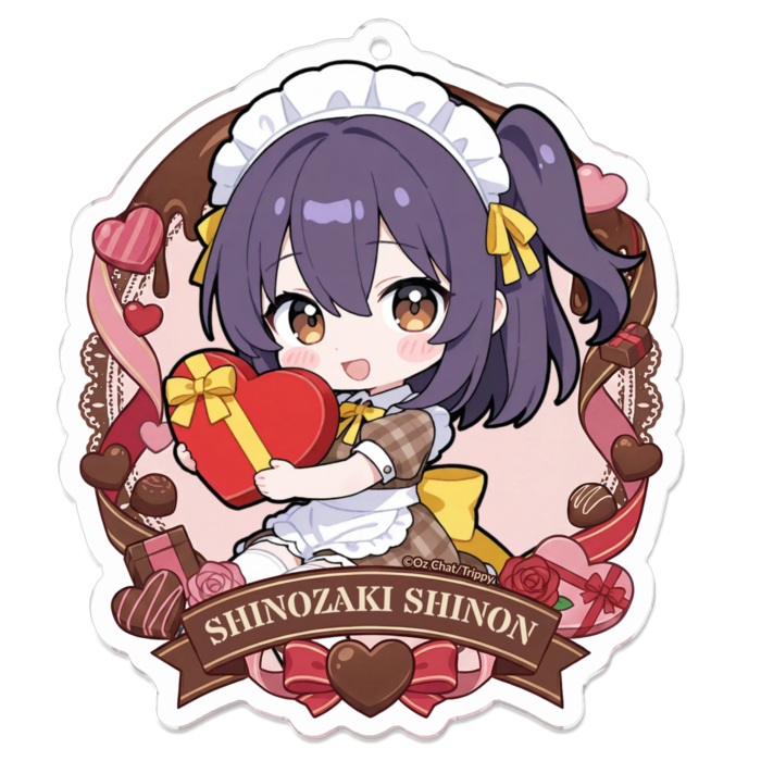 アクリルキーホルダー - 70 x 70 (mm)