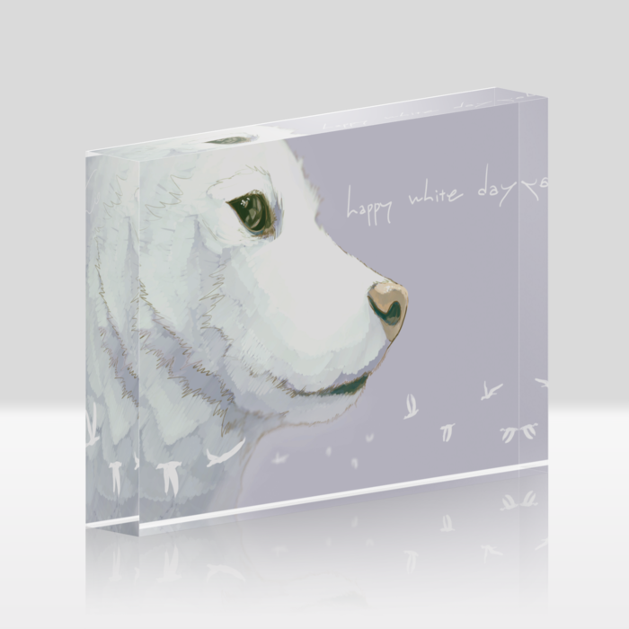 アクリルブロック - 148x100mm