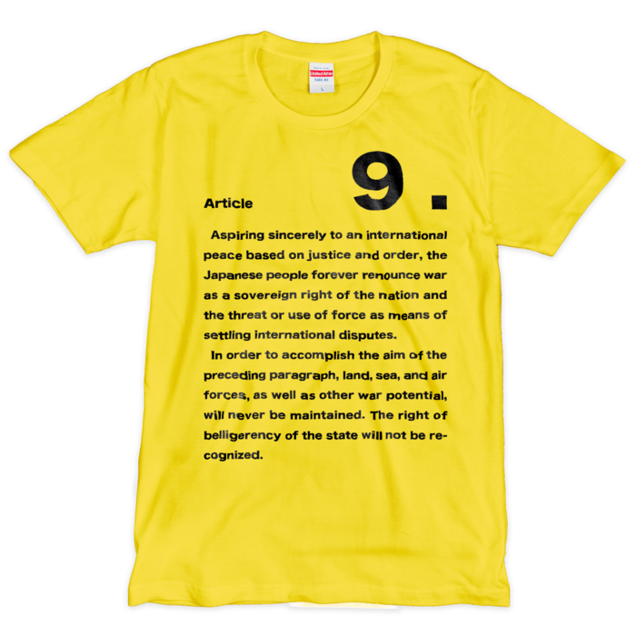 Tシャツ（シルクスクリーン印刷） - L - 1色(4)