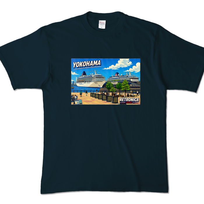 カラーTシャツ - XL - ネイビー (濃色)