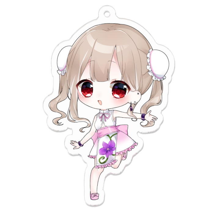 アクリルキーホルダー - 70 x 70 (mm)