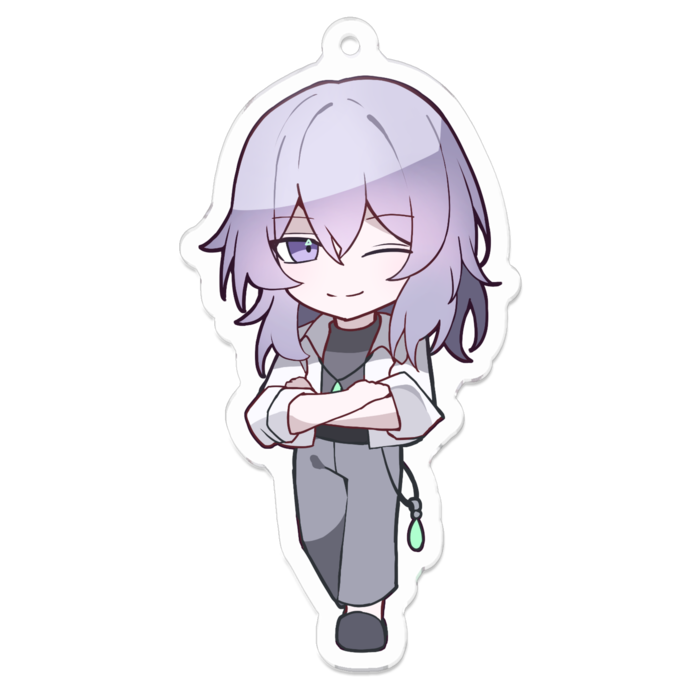 アクリルキーホルダー - 70 x 70 (mm)