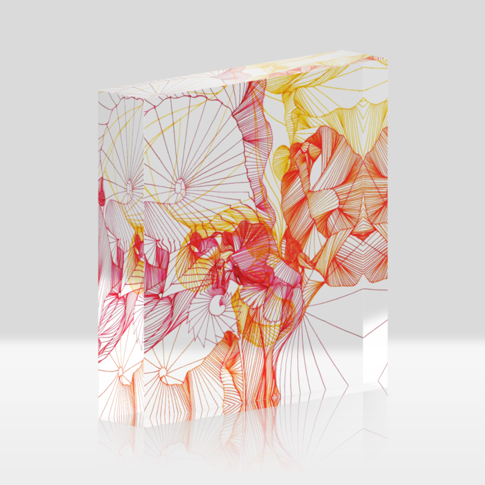 アクリルブロック - 100x100mm