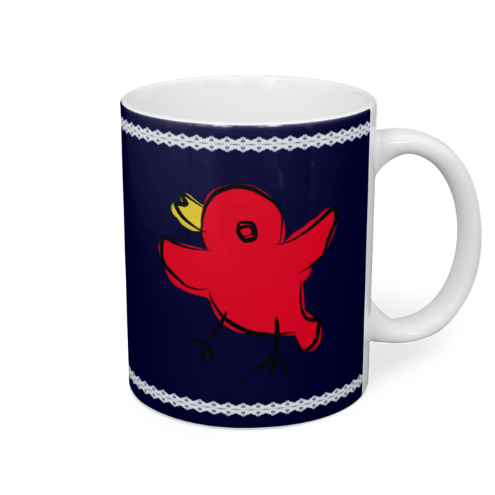 マグカップ - 直径 8 cm / 高さ 9.5 cm