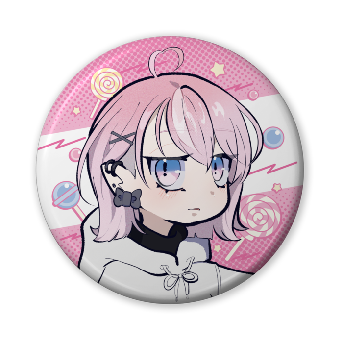 缶バッジC