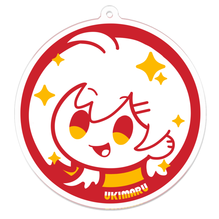 アクリルキーホルダー - 70 x 70 (mm)