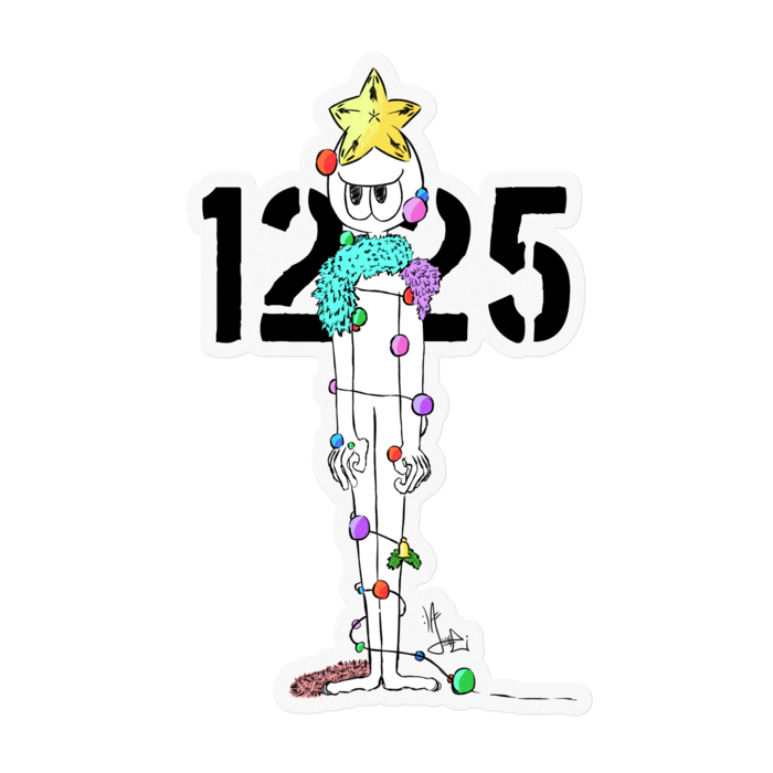 ステッカー - 100 x 100 (mm)