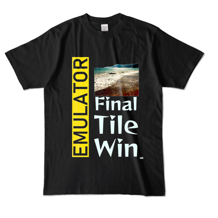 カラーTシャツ - L - ブラック (濃色)