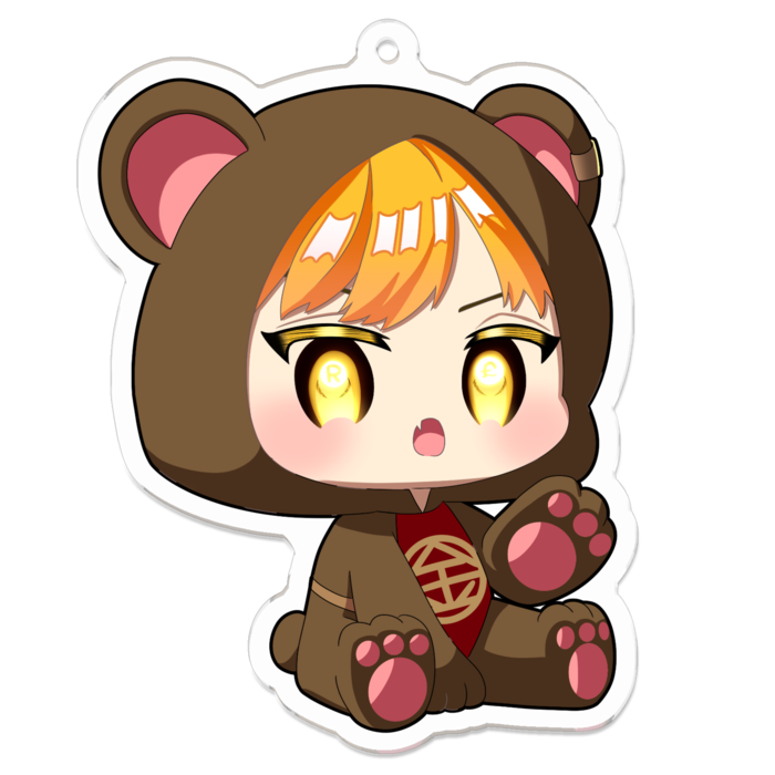 アクリルキーホルダー - 70 x 70 (mm)