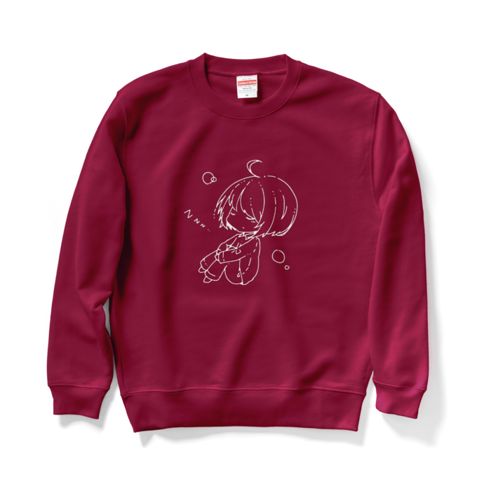 スウェット - M - バーガンディ