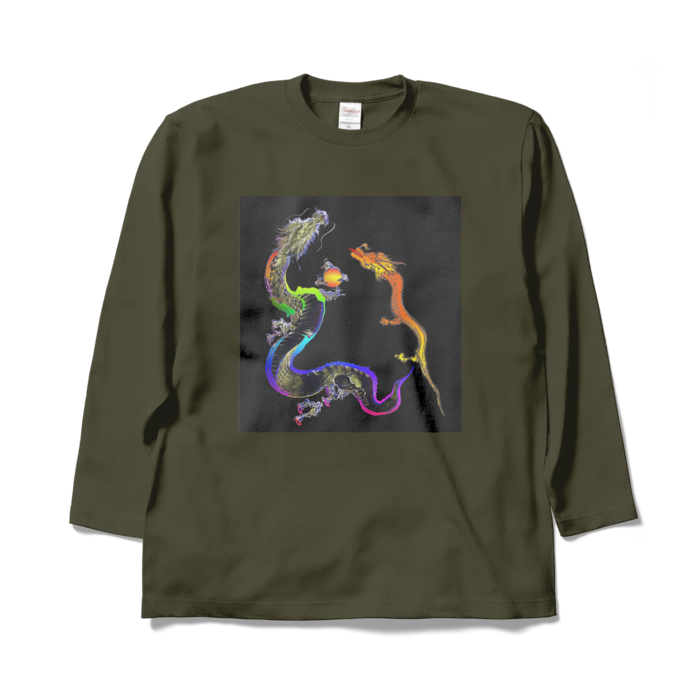 ロングスリーブTシャツ - XL - アーミーグリーン