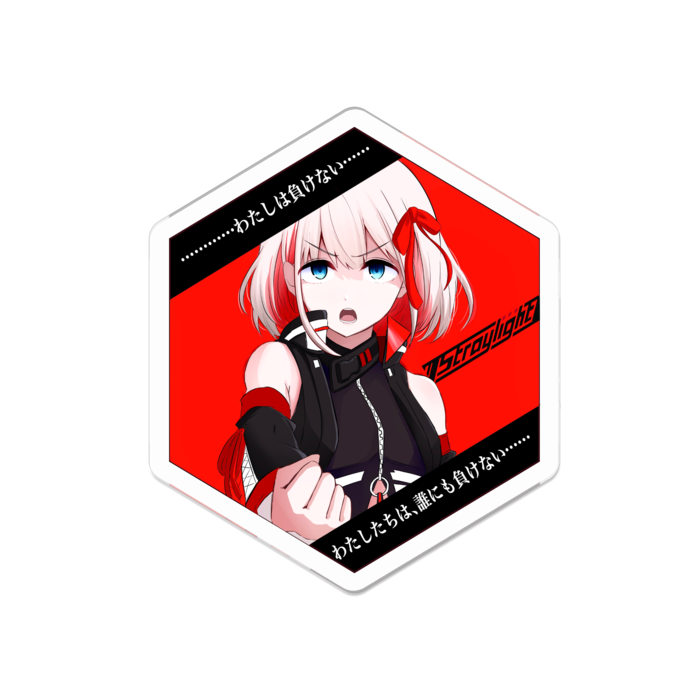 アクリルバッジ - 50 x 50 (mm)