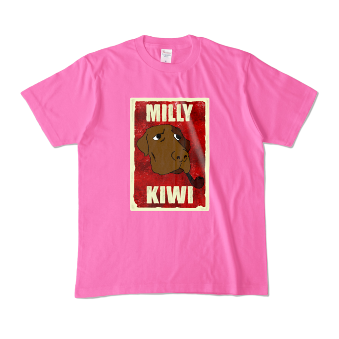 カラーTシャツ - M - ピンク (濃色)