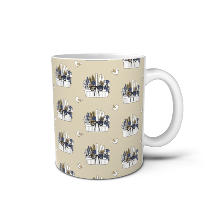 マグカップB　ベージュ