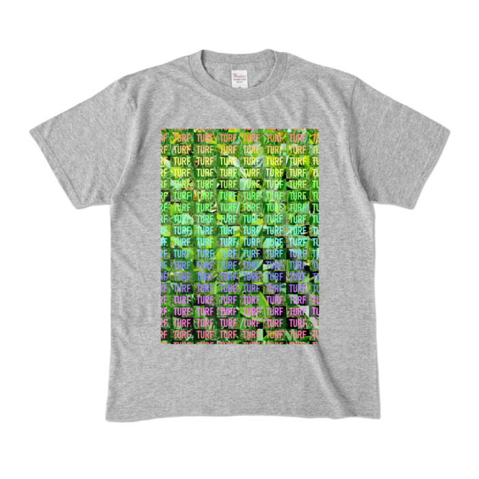 カラーTシャツ - M - 杢グレー (濃色)