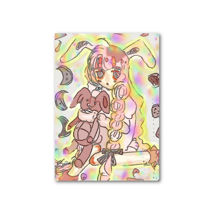 フォト風カード - 縦 - 片面