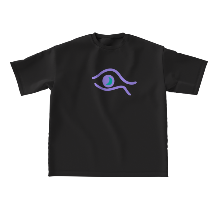 ビッグシルエットTシャツ - L - ブラック