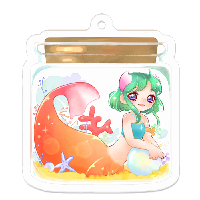 アクリルキーホルダーS  50 x 50 (mm)