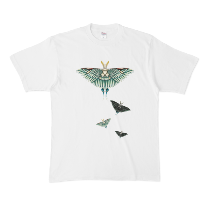蛾(緑)　XL
