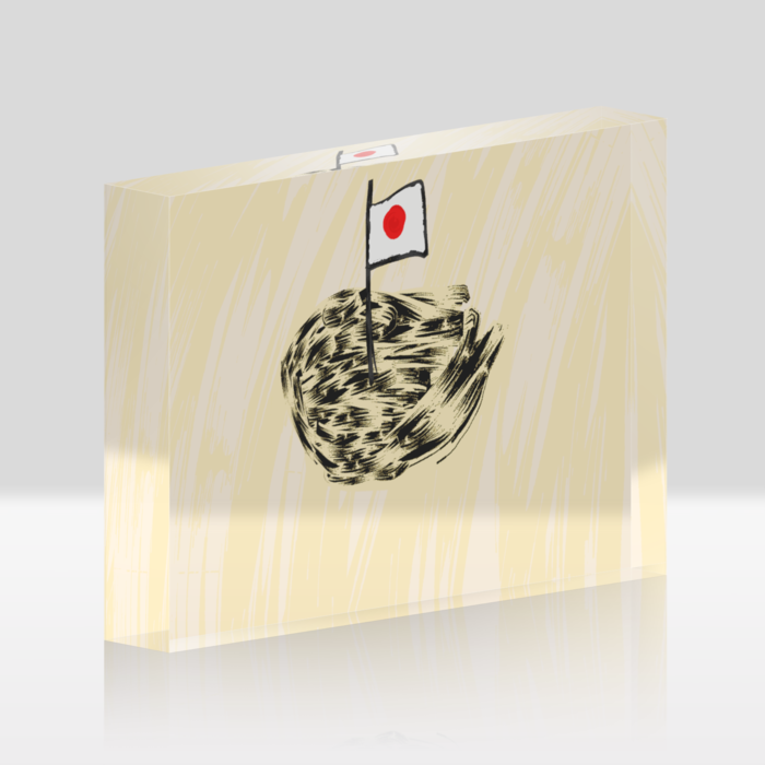 アクリルブロック - 148 × 100mm