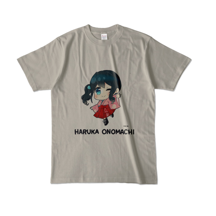 小野町春香_オリジナルTシャツ2025　シルバーグレーL